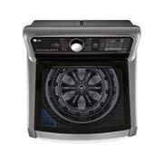 LG 25kg Lavadora Carga Superior con Direct Drive Inverter con Vapor & Smart ThinQ (WI-FI), Color Acero , WT25VTS6H, thumbnail 3