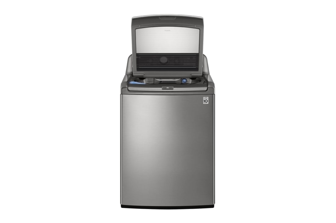 LG 25kg Lavadora Carga Superior con Direct Drive Inverter con Vapor & Smart ThinQ (WI-FI), Color Acero , WT25VTS6H, thumbnail 2