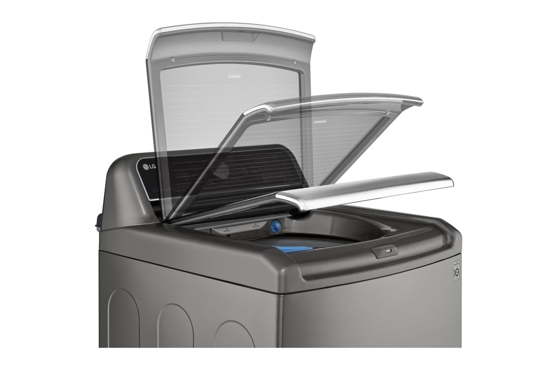 LG 25kg Lavadora Carga Superior con Direct Drive Inverter con Vapor & Smart ThinQ (WI-FI), Color Acero , WT25VTS6H, thumbnail 5