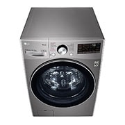 LG Lavadora secadora de 16 KG con tecnología AI DD™ y TurboWash, Vista de la perspectiva superior izquierda, WD16SG2S6, thumbnail 9