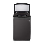 LG Lavadora Carga Superior 19kg  Smart Inverter, Smart Motion, TurboDrum™, Color Gris Oscuro, Lado Frontal Abierto, WT19MBB, thumbnail 2