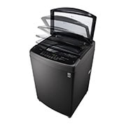 LG Lavadora Carga Superior 19kg  Smart Inverter, Smart Motion, TurboDrum™, Color Gris Oscuro, Lado Izquierdo Abierto, WT19MBB, thumbnail 8