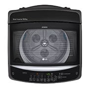 LG Lavadora Carga Superior 19kg  Smart Inverter, Smart Motion, TurboDrum™, Color Gris Oscuro, Vista Superior, WT19MBB, thumbnail 3