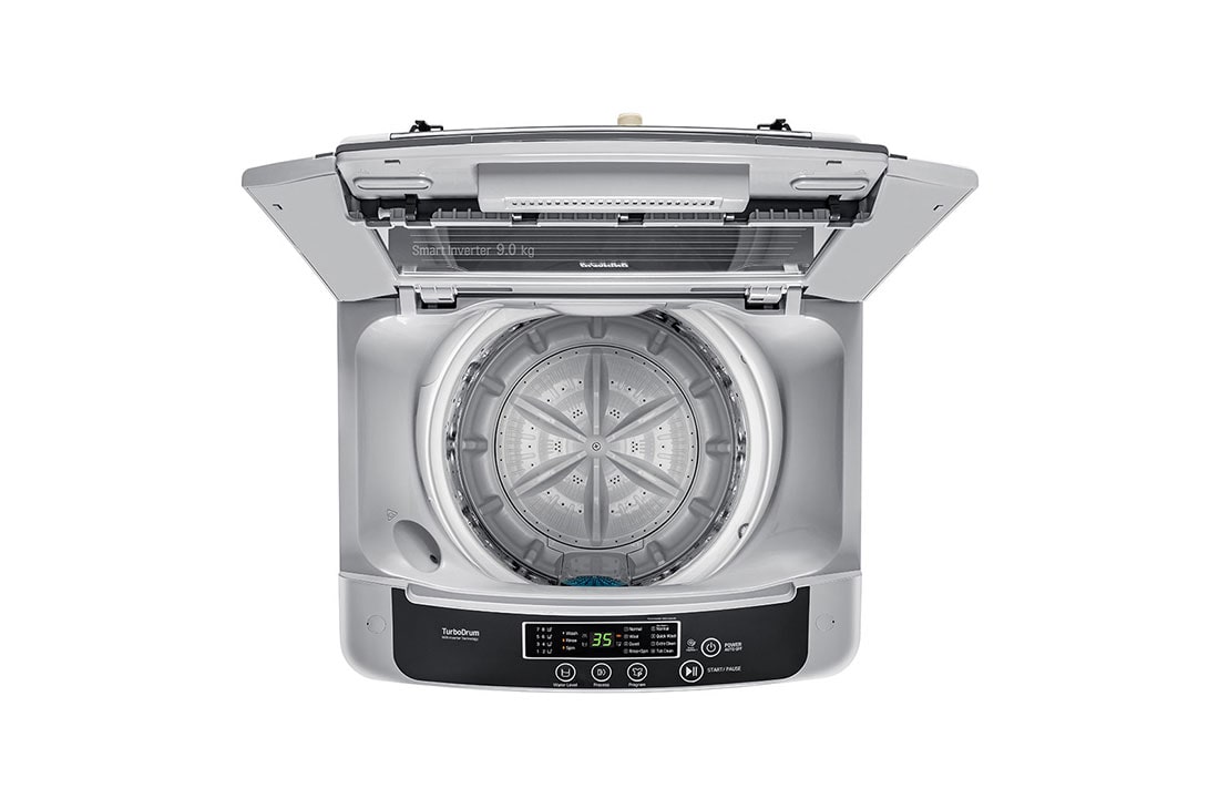 LG Lavadora Carga Superior 13kg Smart Inverter, Smart Motion, TurboDrum™, Color Gris, WT13DPBP, thumbnail 6