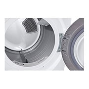 LG Secadora a Gas Carga Frontal 22kg  ThinQ, Color Blanco, Detalle de tambor1, DF22WV2G, thumbnail 3