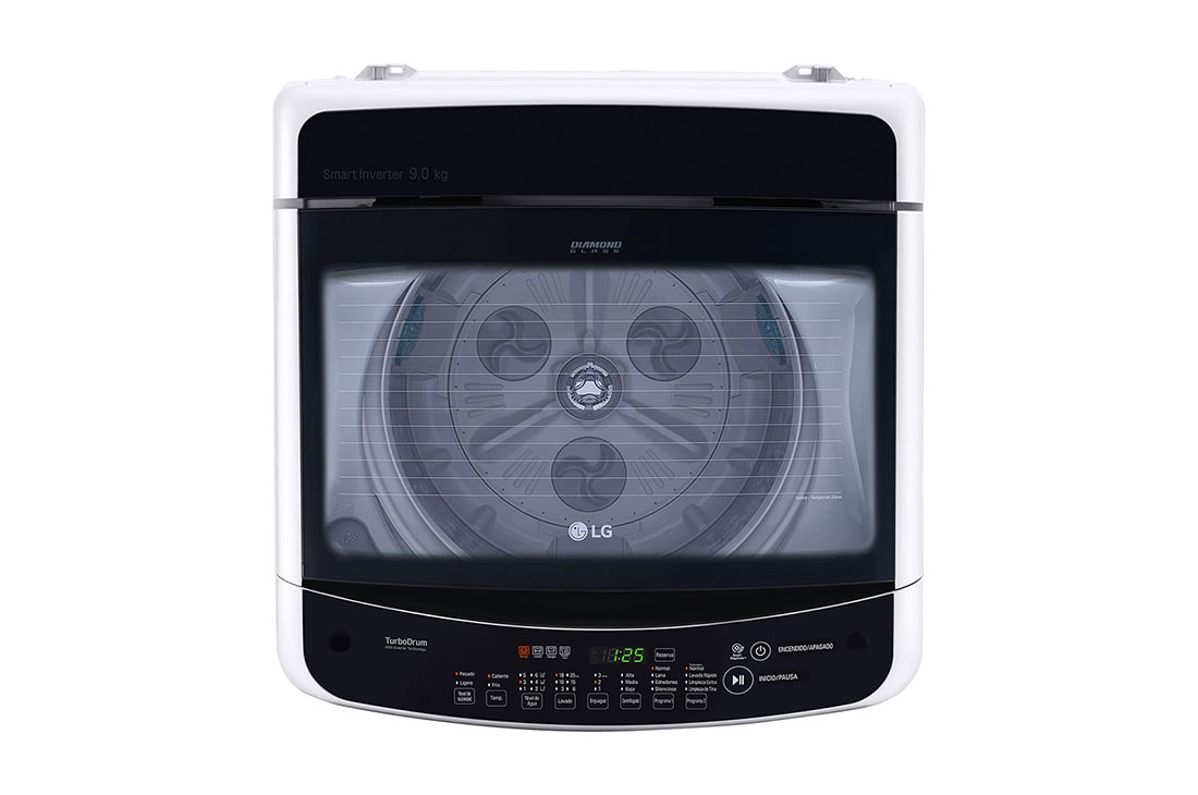 LG Lavadora Carga Superior 18kg  Smart Inverter, Smart Motion, TurboDrum™, Color Blanco, WT18WSBP, thumbnail 3
