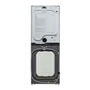 LG Torre de Lavado 22kg (lavado)/ 22kg (Secado) AI Direct Drive™, Steam, Color Acero Negro, Vista trasera de la Torre de Lavado., WK22BS6E, thumbnail 15