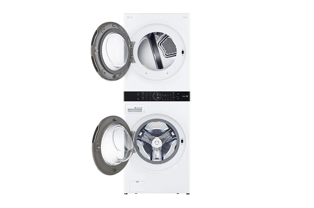 LG Torre de Lavado WashTower™ 22kg (lavado)/ 22kg (Secado Electrica), AI ThinQ - Blanco, LG TORRE DE LAVADO con Control Central, WK22WS6, WK22WS6, WK22WS6E, thumbnail 2