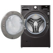 LG Lavadora Carga Frontal 22kg Direct Drive Inverter & ThinQ, Steam™ Color Acero Negro, WM22BV2S6B, WM22BV2S6B, thumbnail 2