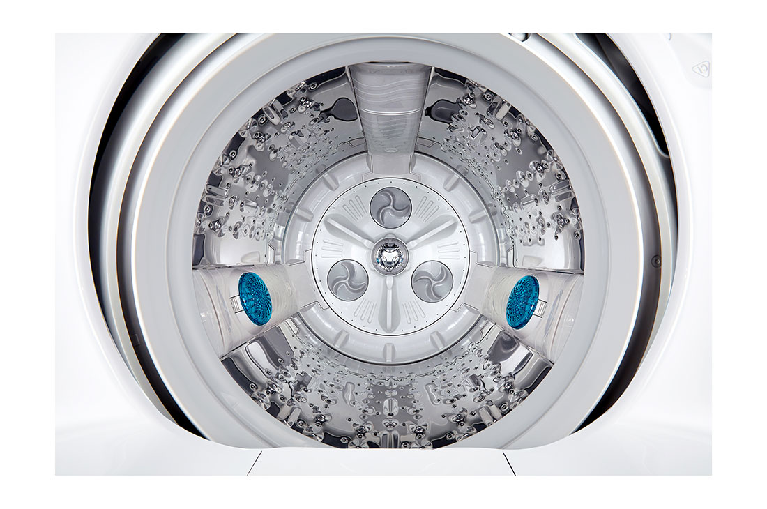 LG Lavadora Carga Superior 17kg  Smart Inverter, Smart Motion, TurboDrum™, Color Blanco, WT17WPBK, WT17WPBK, thumbnail 3