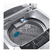 LG Lavadora Carga Superior 19kg  Smart Inverter, Smart Motion, TurboDrum™, Color Gris, WT19DPBK, WT19DPBK, thumbnail 6