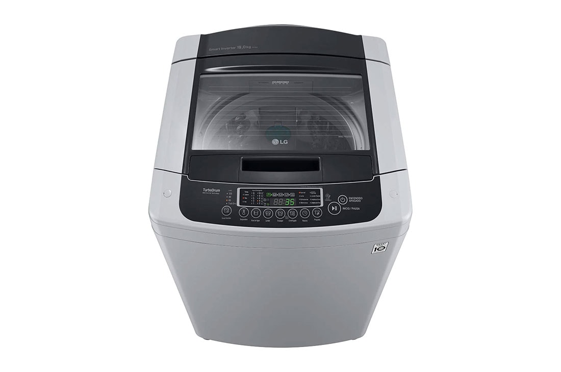 Lavadora Carga Superior 19KG LG WT19DPBK Gris
