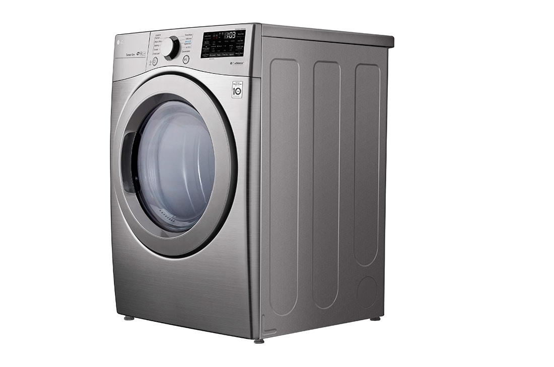 LG 20kg Secadora a Gas de Carga Frontal & Smart Diagnosis, Color Silver