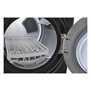 LG Secadora Eléctrica Carga Frontal 22kg TurboSteam™ SmartThinQ Color Acero Negro, DF22BV2BRE, DF22BV2BRE, thumbnail 4