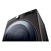 LG Secadora Eléctrica Carga Frontal 22kg TurboSteam™ SmartThinQ Color Acero Negro, DF22BV2BRE, DF22BV2BRE, thumbnail 6