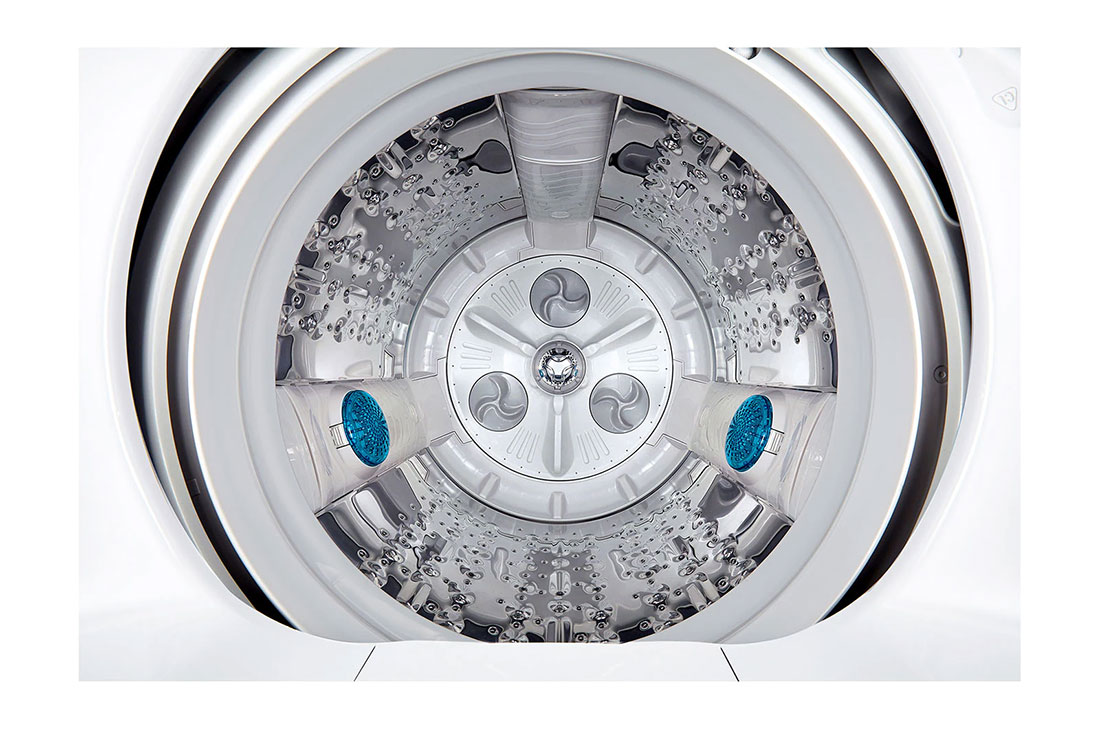 LG Lavadora Carga Superior 19Kg  Motor Inverter TurboDrum™ Smart Diagnosis™ Blanco, WT15WPBK, WT19WPBK, thumbnail 3