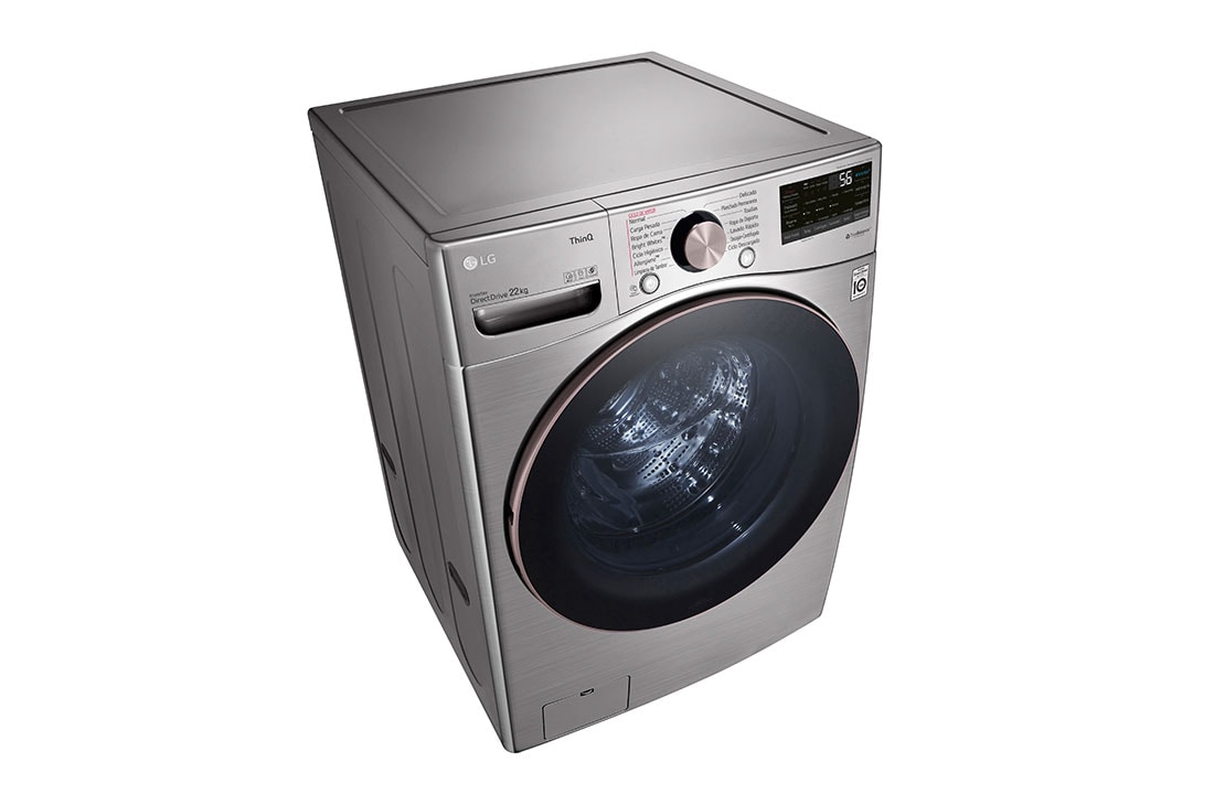 LG Lavadora Carga Frontal 22kg LG WM22VV2S6BR Direct Drive 6 Motion DD plateado, WM22VV2S6BR, WM22VV2S6BR, thumbnail 7