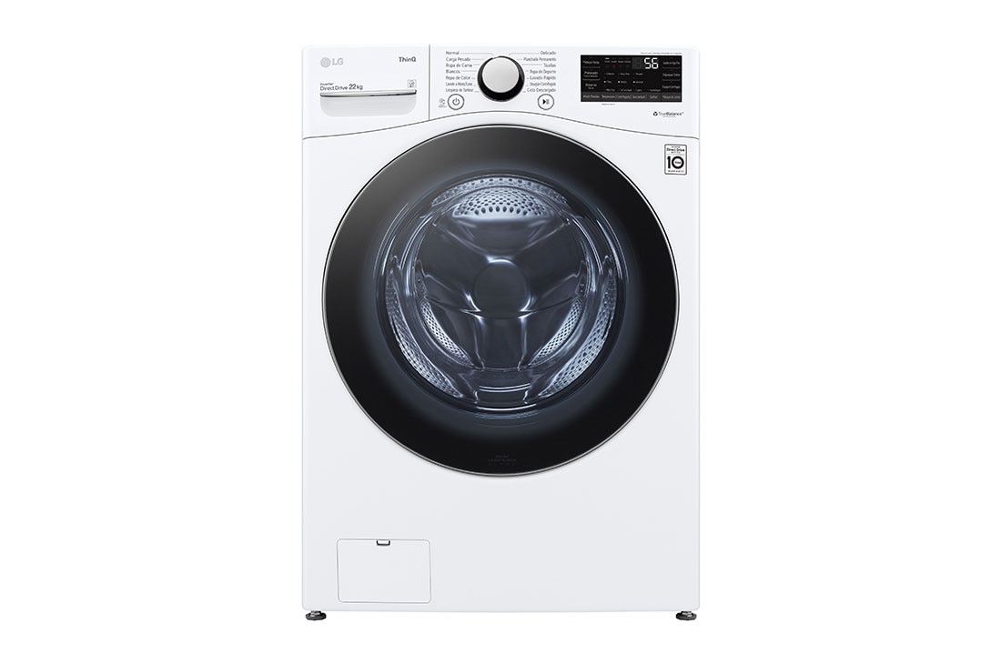 Lavadora LG 22 kg automática carga frontal WM22VV2S6GR.ASSELAT