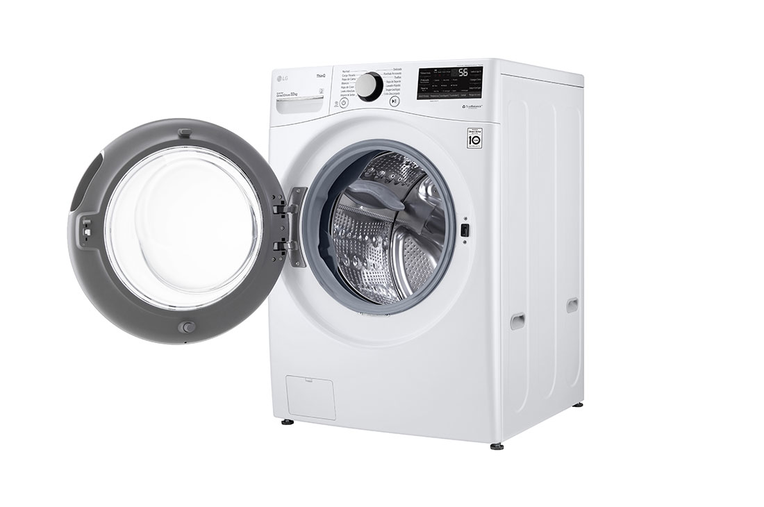 LG Lavadora CargaFrontal 22kg  6Motion DD Color Blanco ThinQ™, WM22WV26R, WM22WV26R, thumbnail 10