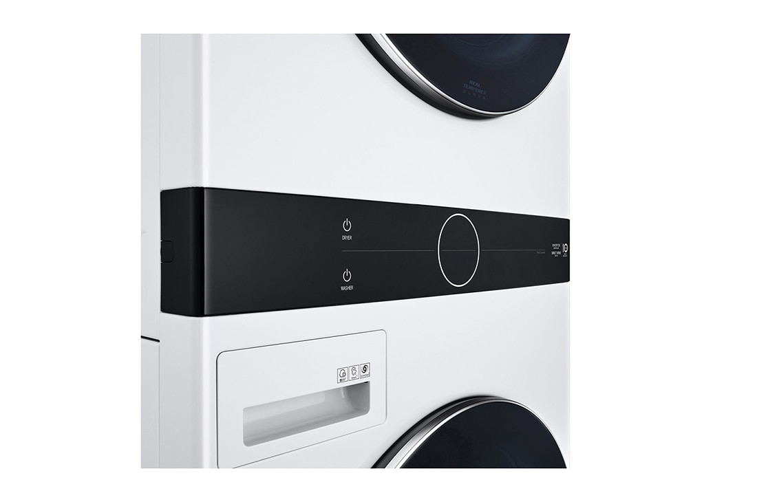 LG Torre de lavado eléctrica (Lavadora y Secadora) Carga Frontal Inverter AI DD (Con Inteligencia Artificial) y Conectividad LG ThinQ 22Kg / 22Kg - Blanco, WK22WS6P, WK22WS6PE, thumbnail 4