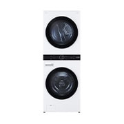 LG Torre de lavado eléctrica (Lavadora y Secadora) Carga Frontal Inverter AI DD (Con Inteligencia Artificial) y Conectividad LG ThinQ 22Kg / 22Kg - Blanco, WK22WS6P, WK22WS6PE, thumbnail 1