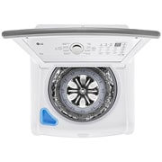 LG 22kg Lavadora Carga Superior con Direct Drive Inverter & Smart Diagnosis, Color Blanco , TOP DRUM VIEW WITH DOOR OPEN, WT22WT6HK, thumbnail 9
