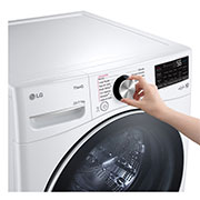 LG Lavasecadora LG Carga Frontal Inverter AI DD™ (Inteligencia Artificial) con Conectividad LG ThinQ 20kg /11kg - Blanco, WD20WV26R, thumbnail 7