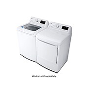 LG Secadora Eléctrica Carga Frontal 7.3p³ Sensor Dry FlowSense™  , Front Combined product side view , DLE7100W, thumbnail 8