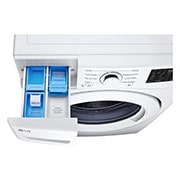 LG Lavadora Carga Frontal LG 25Kg&nbsp; Direct Drive™ Inverter & Smart Diagnosis, Blanco, WM25WV2S6W, WM25WV2S6W, thumbnail 5