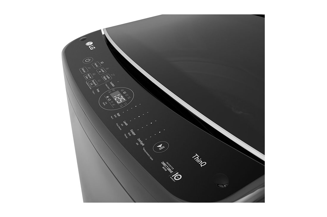 LG Lavadora Carga Superior LG 21Kg Motor Inverter AI DD™ (AI) con TurboWash™ ThinQ™ Negro, WT21MV6, WT21MV6, thumbnail 5