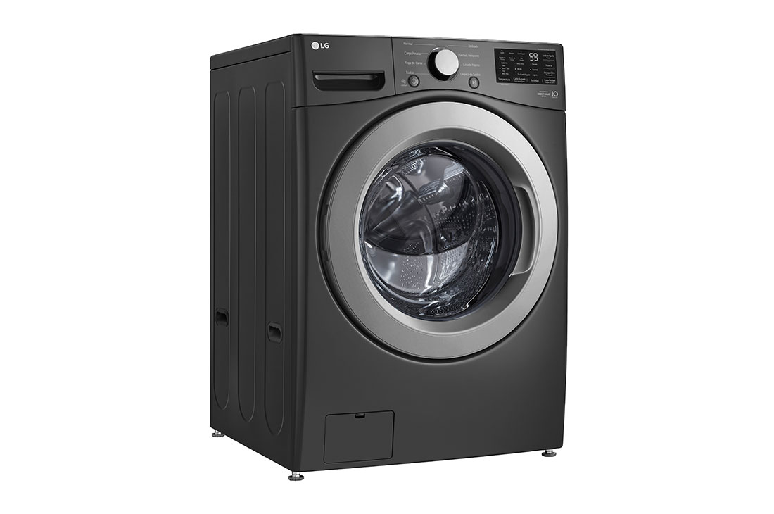 LG Lavadora Carga Frontal LG 25Kg  Direct Drive™ Inverter & Smart Diagnosis, Middle Black, WM25MV2S6W, WM25MV2S6W, thumbnail 10