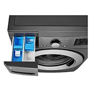 LG Lavadora Carga Frontal LG 25Kg  Direct Drive™ Inverter & Smart Diagnosis, Middle Black, WM25MV2S6W, WM25MV2S6W, thumbnail 5