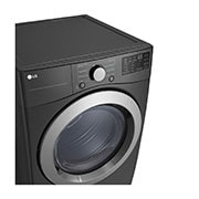 LG Secadora a Gas Carga Frontal 7.4p³ Sensor Dry Smart Diagnosis™ Middle Black, Panel detail view one, DF50MV2S6W, thumbnail 4