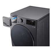 LG Lavasecadora Carga Frontal 16Kg / 8Kg LG WD16MG2S6P  6 Motion DD  Motor Inverter AI Direct Drive™ TurboWash™  ThinQ™	, Vista del detalle del cajón superior abierto, WD16MG2S6P, thumbnail 7