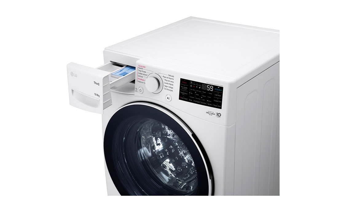 Lavadora secadora de 16 KG con tecnología AI DD™ y TurboWash