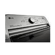 LG Lavadora Carga Superior25Kg LG WT25VT6HK Inverter DD con sistema 6 Motion DD Color Silver, Front view with 1st door opening, WT25VT6HK, thumbnail 6