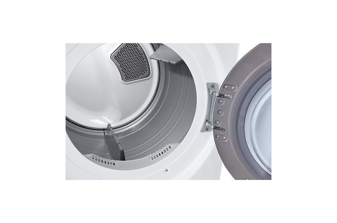 LG Secadora Carga Frontal con TurboSteam™, Sensor de Secado, Steam Fresh™(Menos arrugas), Capacidad de 22kg/48lbs, Color Blanco, DF50WV2BRE, DF50WV2BRE, thumbnail 3