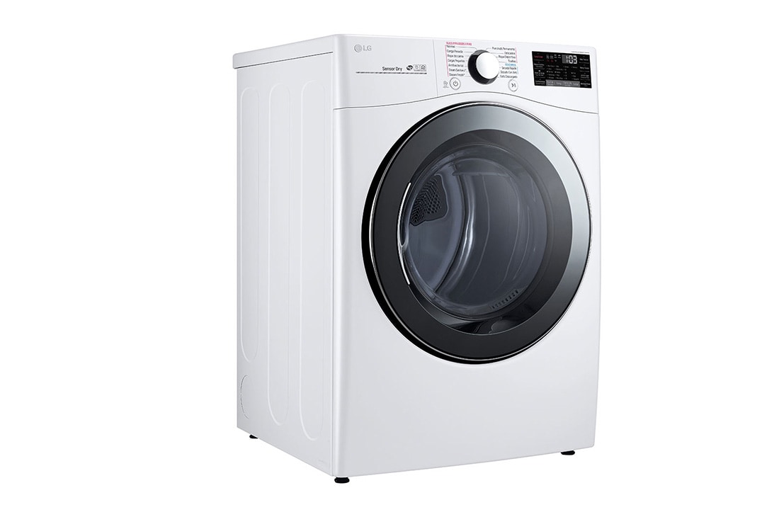 LG Secadora Carga Frontal con TurboSteam™, Sensor de Secado, Steam Fresh™(Menos arrugas), Capacidad de 22kg/48lbs, Color Blanco, DF50WV2BRE, DF50WV2BRE, thumbnail 10