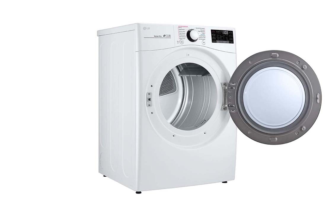 LG Secadora Carga Frontal con TurboSteam™, Sensor de Secado, Steam Fresh™(Menos arrugas), Capacidad de 22kg/48lbs, Color Blanco, DF50WV2BRE, DF50WV2BRE, thumbnail 11