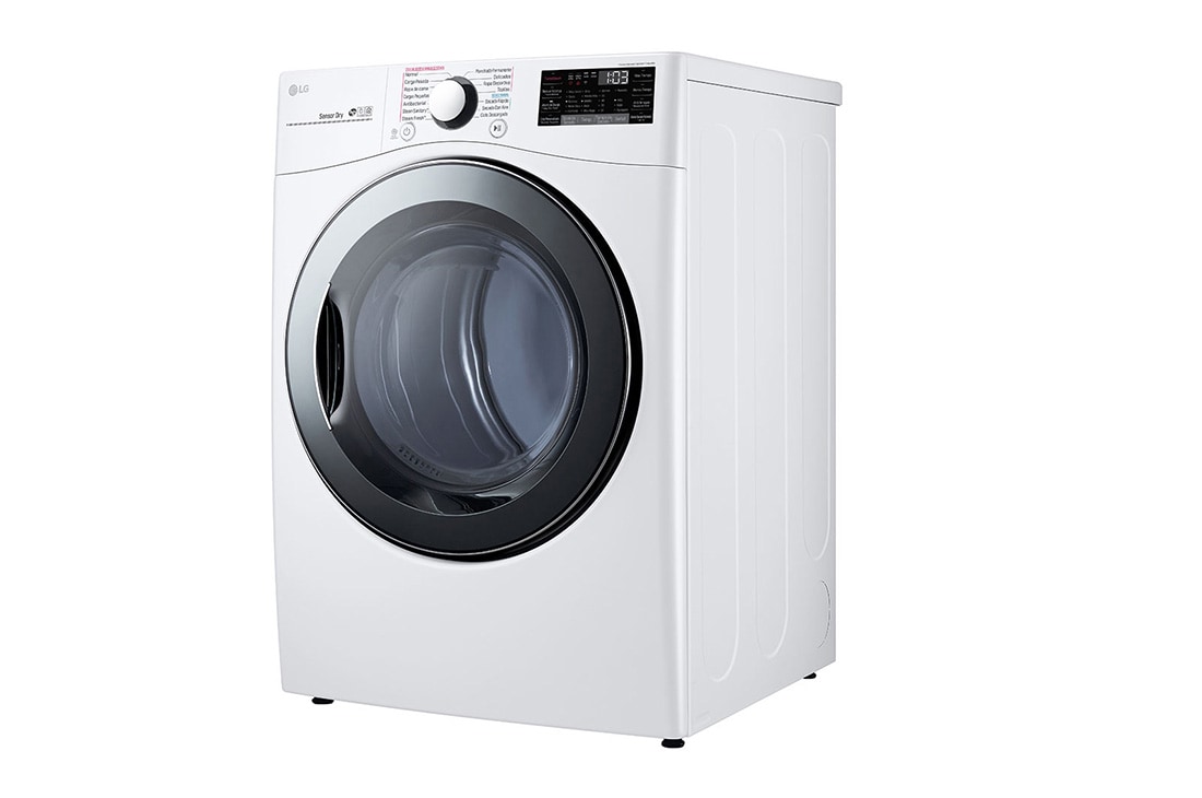 LG Secadora Carga Frontal con TurboSteam™, Sensor de Secado, Steam Fresh™(Menos arrugas), Capacidad de 22kg/48lbs, Color Blanco, DF50WV2BRE, DF50WV2BRE, thumbnail 12