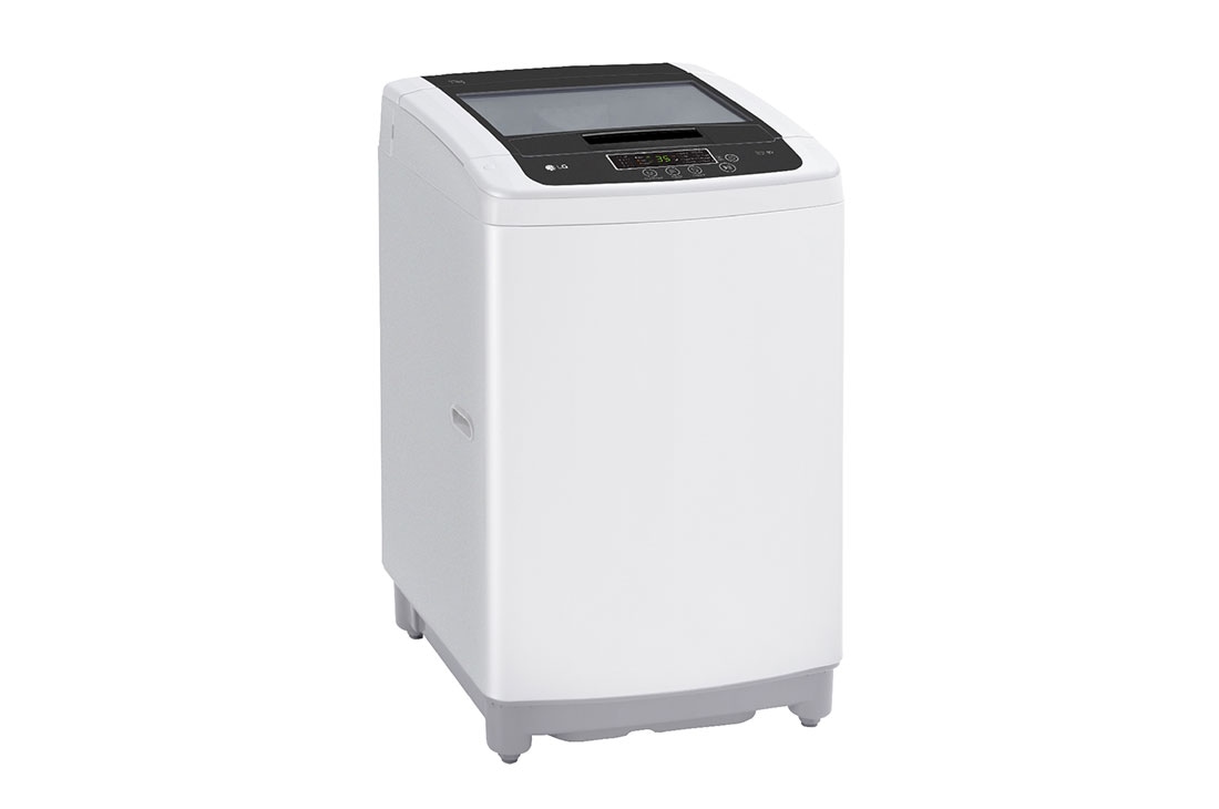 LG 13kg Lavadora Carga Superior, Smart Inverter, Smart Motion, TurboDrum™, Color Blanco, Right side view, WT13WPBPK, thumbnail 2