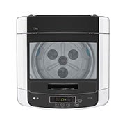LG 13kg Lavadora Carga Superior, Smart Inverter, Smart Motion, TurboDrum™, Color Blanco, Top View, WT13WPBPK, thumbnail 4