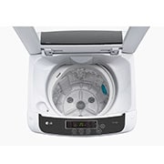 LG 13kg Lavadora Carga Superior, Smart Inverter, Smart Motion, TurboDrum™, Color Blanco, Top Drum View, WT13WPBPK, thumbnail 5
