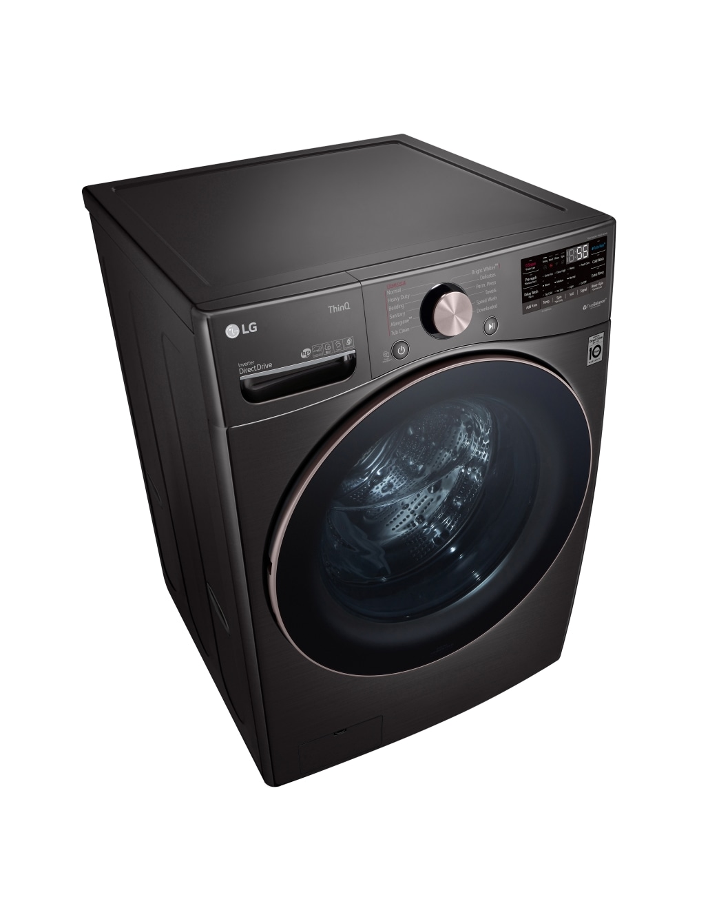 Lavadora Carga Frontal 25kg/55lbs LG WM25BV2S6BR