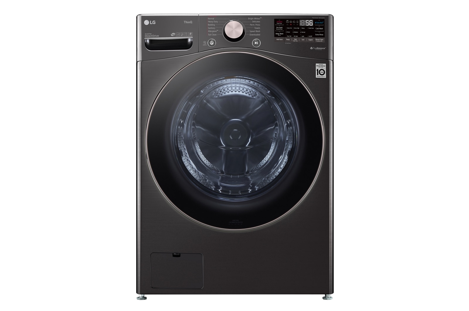 Lavadora Carga Frontal 25kg/55lbs LG WM25BV2S6BR