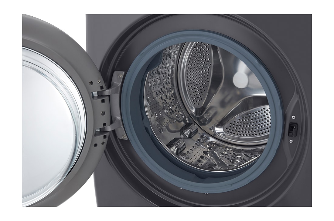 LG Lavadora Carga Frontal 16Kg Tecnología AI DD™ & Steam™ ThinQ™ Color Middle Black, Drum Detail, WO16MG2S6P, thumbnail 5