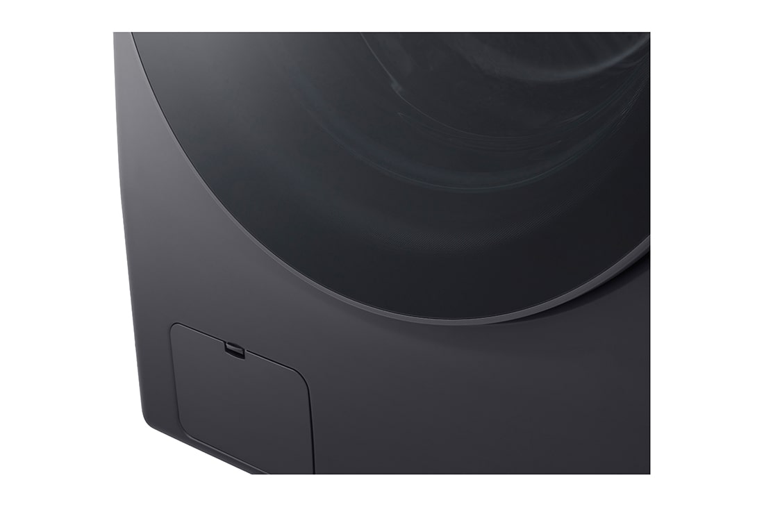 LG Lavadora Carga Frontal 16Kg Tecnología AI DD™ & Steam™ ThinQ™ Color Middle Black, Bottom view, WO16MG2S6P, thumbnail 6