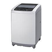 LG Lavadora LG  Carga Superior(13kg/28lbs), con tecnología Motor Smart Inverter, Turbo Drum, Pre-lavado+Normal, Color Plateado, Right side view, WT13DPBK, thumbnail 3