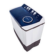 LG Lavadora Doble tina Carga Superior 15Kg/10kg Sistema sin aspas Roller Jet Color Blanco, WP15WAR, thumbnail 5