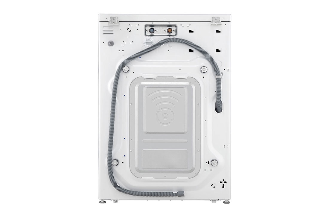 LG Lavadora Carga Frontal 4.5p³ Direct Drive Inverter SmartDiagnosis™ Color Blanco, WM3400CW-rear view, WM3400CW, thumbnail 11